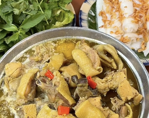Món xáo gà phải có mắm tôm khiến không ít người Nghệ An phản ứng