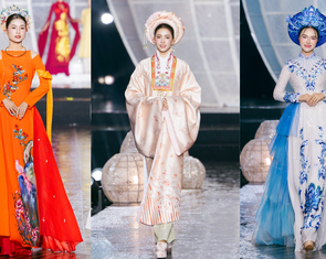 Áo dài trở thành 'ngôn ngữ' kể chuyện di sản Việt