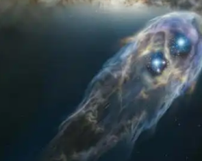 Phát hiện cặp ‘cụm sao sơ sinh’ màu xanh hiếm thấy ở rìa Dải Ngân hà