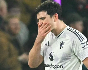 Maguire nhận thẻ đỏ, Man United bị Bournemouth cầm chân