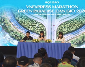 Hơn 5.000 vận động viên tham gia Vnexpress Marathon Green Paradise Cần Giờ