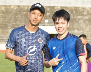 Vũ Như Thành ra mắt bóng đá Quảng Ngãi