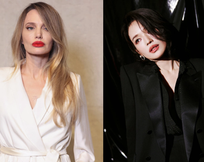Angelina Jolie và Thư Kỳ hơn nhau 1 tuổi mà ngỡ 10 năm