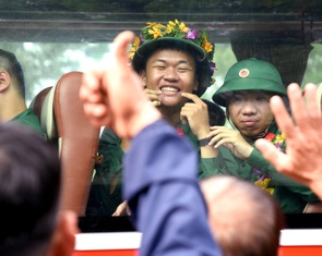 Hơn 5.200 thanh niên Đồng Nai lên đường thực hiện nghĩa vụ