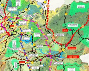 2 phương án làm cao tốc Phan Thiết - Bảo Lộc - Gia Nghĩa