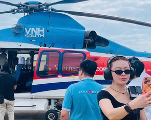TP.HCM đưa vào khai thác tour trực thăng ngắm thành phố từ 11-3, giá thấp nhất 2,9 triệu đồng/người