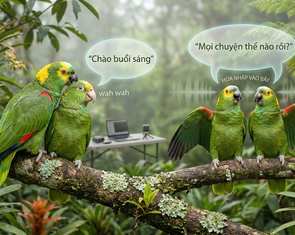 Vì sao một số loài chim có thể 'nói' tiếng người?