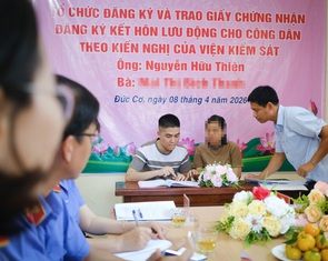 Thủ tục đăng ký kết hôn trong trại giam được thực hiện như thế nào?