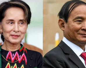 Myanmar ân xá cựu Tổng thống Win Myint, giảm án cho bà San Suu Kyi