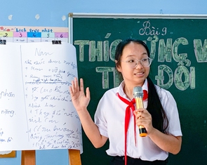 Thí điểm sách giáo khoa trên thư viện số cho trẻ khiếm thị