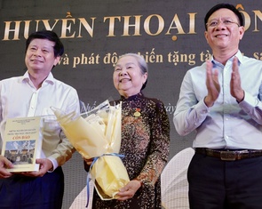 Ra mắt tủ sách 'Huyền thoại Côn Đảo', kêu gọi hiến tặng sách và tư liệu quý