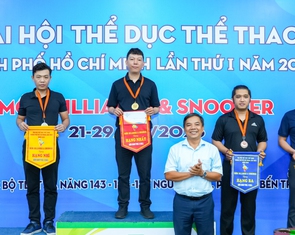 Tìm ra những nhà vô địch billiards đầu tiên tại Đại hội TDTT TP.HCM lần thứ I-2026