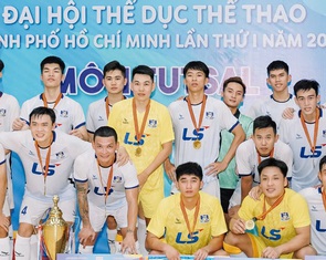 CLB có nhiều tuyển thủ futsal Việt Nam vô địch Đại hội TDTT TP.HCM