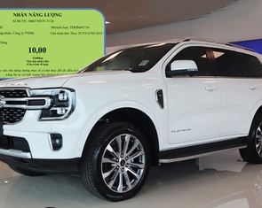 Ford Everest sắp có bản máy xăng ở Việt Nam, đi 100km tiêu thụ 10 lít nhiên liệu