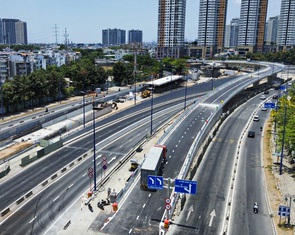 Thông xe nhánh cầu vượt N3 thuộc nút giao An Phú