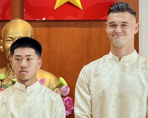 Hai cầu thủ Việt kiều Khoa Ngô và Lê Giang Patrik nhận quốc tịch Việt Nam