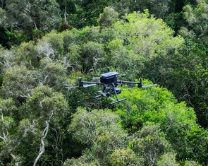 Cà Mau dùng flycam tầm nhiệt và ‘mắt thần’ canh lửa phòng chống cháy rừng