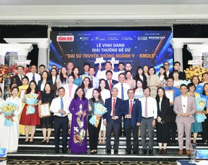 Lần đầu tiên vinh danh 'Đại sứ truyền thông ngành Y - KMOLs' trên toàn quốc
