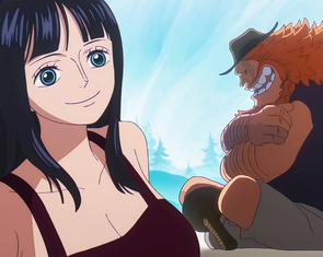 Anime One Piece 1.163 gây xúc động với màn tái ngộ của Robin và Saul tại Elbaph