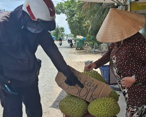 Sầu riêng tràn xuống đường: Sự thật đằng sau bảng giá '20k/kg'