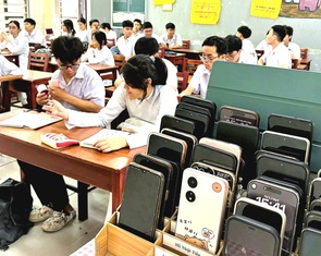 Nhiều trường học Đà Nẵng tìm đủ cách kéo học trò rời mạng xã hội