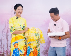 Hoa hậu Ngọc Hân tặng áo dài, gây quỹ tặng 'Ước mơ của Thúy'