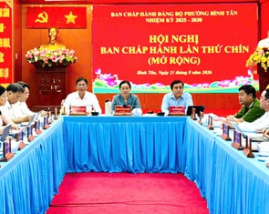 Phường Bình Tân TP.HCM: 100% thống nhất chưa cần sáp nhập với đơn vị giáp ranh