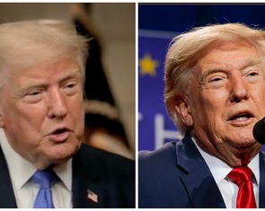 Ông Trump xuất hiện với mái tóc gây nhiều sự chú ý tại Las Vegas, dân mạng khen 'lão hóa ngược'