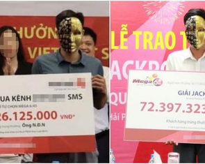 Tìm điểm khác nhau của hai người đàn ông trúng số