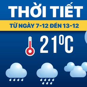 Dự báo thời tiết từ 7-12 đến 13-12: Bắc Bộ rét, Trung Bộ mưa, Nam Bộ nắng, trên biển có bão