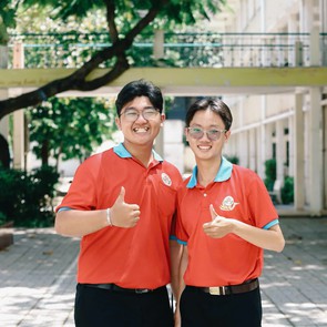 Học sinh Trường THPT Hùng Vương, Trần Khai Nguyên cùng tạo nên mùa hè rực rỡ