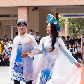 Trường THPT Nguyễn Hữu Huân lần đầu tổ chức sân chơi tìm kiếm hoa khôi, nam vương