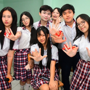 Học sinh Trường THCS Yên Thế hát vang giai điệu tự hào