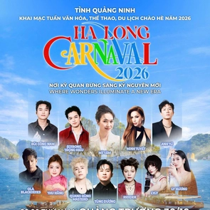 Từ 20h ngày 23-4 bắt đầu đăng ký vé Carnaval Hạ Long, Quảng Ninh 2026
