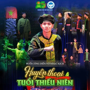 Ngày 3-5, Nhà thiếu nhi TP.HCM công diễn vở 'Nhạc kịch - Huyền thoại tuổi thiếu niên'