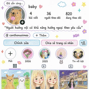 Hướng dẫn cách tạo trang cá nhân phong cách bút sáp màu bằng ChatGPT