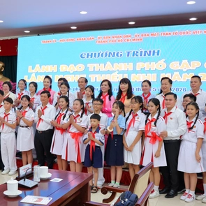 150 đại biểu thiếu nhi hiến kế cho TP.HCM trong kỷ nguyên mới
