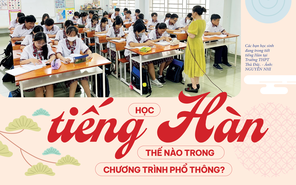 Học tiếng Hàn thế nào trong chương trình phổ thông?