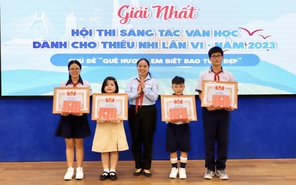 Trao giải cho 44 tác phẩm xuất sắc Hội thi sáng tác văn học "Quê hương em biết bao tươi đẹp"