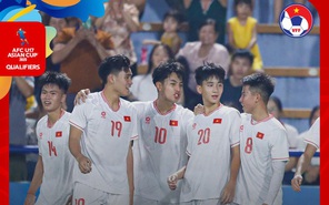 Gia Bảo lập công, U17 Việt Nam thắng 2-0 tại vòng loại châu Á