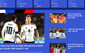 Tuổi Trẻ Online ra mắt chuyên trang Euro 2024