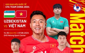 U22 Việt Nam đấu U22 Uzbekistan lúc 15h