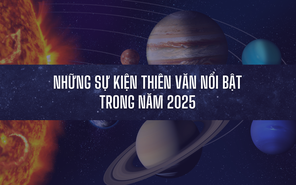 Những sự kiện thiên văn nổi bật trong năm 2025