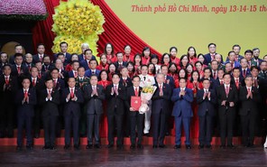 Infographic: Danh sách Thường trực, Ban Thường vụ, Ban chấp hành Thành ủy TP.HCM nhiệm kỳ 2025 - 2030