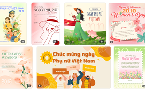 Cách làm thiệp chúc mừng 20-10 nhanh, đẹp, ý nghĩa với Canva