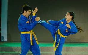 Mãn nhãn biểu diễn Vovinam tại Những ngày văn học - nghệ thuật TP.HCM