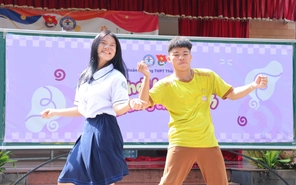 Giờ chơi hết mình, random dance chill đúng chất teen của Trường THPT Thủ Thiêm
