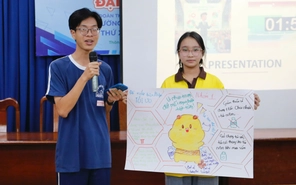 Teen Trường THPT Nguyễn Công Trứ khám phá vi nhựa qua phim khoa học