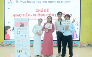 Khi giao tiếp không còn là nỗi sợ của học trò Trường THPT Đa Phước
