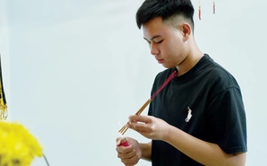 Hai người bạn cùng tên Đức quyết tâm học thật tốt để mẹ vui